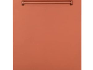 غسالة أطباق ZLINE 24 "Monument Series 3rd ذات التحكم باللمس العلوي من النحاس مع حوض من الفولاذ المقاوم للصدأ (DWMT-C-24)