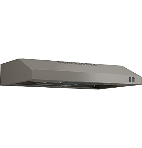 شفاط المطبخ تحت الخزانة GE | 2-Speed، 30-Inch Kitchen Exhaust Fan، Cooktop Lighting & Filter Included | أساسيات المطبخ | قدرة العادم العلوي أو الخلفي | 200 سي اف ام | لائحة مقاومة بصمات الأصابع شفاط المطبخ تحت الخزانة GE | 2-Speed، 30-Inch Kitchen Exhaust Fan، Cooktop Lighting & Filter Included | أساسيات المطبخ | قدرة العادم العلوي أو الخلفي | 200 سي اف ام | لائحة مقاومة بصمات الأصابع
