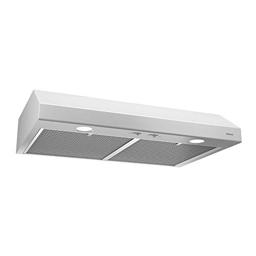 Broan-NuTone BCSD136WW Glacier 36-inch Under-Cabinet 4-Way شفاط المطبخ القابل للتحويل مع 2-Speed Exhaust Fan and Light، 300 Max Blower CFM، White Broan-NuTone BCSD136WW Glacier 36-inch Under-Cabinet 4-Way شفاط المطبخ القابل للتحويل مع 2-Speed Exhaust Fan and Light، 300 Max Blower CFM، White