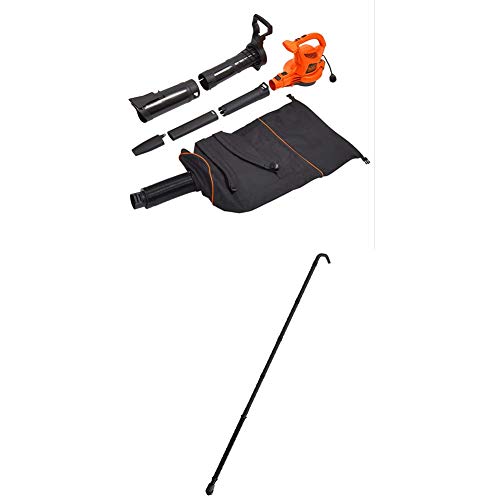 BLACK + DECKER Power Boost Blower / Vacuum with Quick Connect Gutter Cleaner Attachment (BEBL7000 & BZOBL50) BLACK + DECKER Power Boost Blower / Vacuum with Quick Connect Gutter Cleaner Attachment (BEBL7000 & BZOBL50)