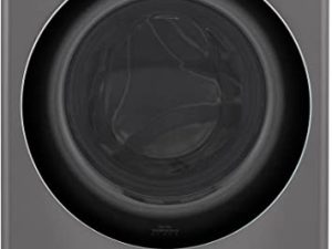 إل جي WM3555HVA 24 بوصة غسالة / نشافة تحميل أمامي ذكي كومبو 2.4 قدم مكعب. السعة ، 14 برنامج غسيل ، 13 خيارًا للغسيل ، 8 دورات جافة ، TurboWash ™ ، دورة Allergiene ™ ، دورة التعقيم ، تجديد البخار ،