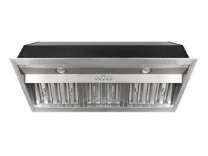 شفاطات المطبخ KOBE INX2636SQB-700-3 مدمجة ، إدراج ، نطاق ، شفاط ، 3 سرعات ، 630 قدم مكعب في الدقيقة ، مصابيح LED ، مرشحات يربك ، 36 بوصة ، فولاذ مقاوم للصدأ