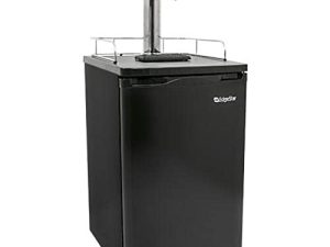 EdgeStar KC2000TWIN موزع بيرة مزدوج الحنفية بحجم كامل - أسود