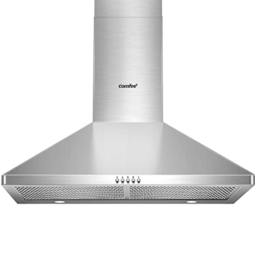 Comfee CVP30W6AST شفاط هرمي مجاري الأنبوب 450 CFM من الفولاذ المقاوم للصدأ مع مروحة عادم 3 سرعات ، مرشحات دائمة من الألومنيوم من 5 طبقات ، مصباحان LED ، قابلان للتحويل إلى مجرى ، 30 بوصة Comfee CVP30W6AST شفاط هرمي مجاري الأنبوب 450 CFM من الفولاذ المقاوم للصدأ مع مروحة عادم 3 سرعات ، مرشحات دائمة من الألومنيوم من 5 طبقات ، مصباحان LED ، قابلان للتحويل إلى مجرى ، 30 بوصة