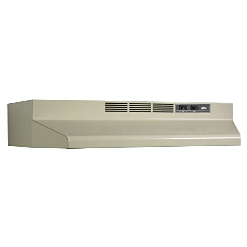 Broan-NuTone F403008 شفاط المطبخ القابل للتحويل 4 اتجاهات 30 بوصة تحت الخزانة السفلية مع 2 سرعة مروحة العادم والضوء ، اللوز Broan-NuTone F403008 شفاط المطبخ القابل للتحويل 4 اتجاهات 30 بوصة تحت الخزانة السفلية مع 2 سرعة مروحة العادم والضوء ، اللوز