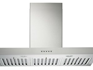 KOBE RAX2130SQB-WM-1 Brillia شفاط حائط 30 بوصة ، 3 سرعات ، 750 CFM ، يناسب ارتفاع السقف 7'-8.5 '