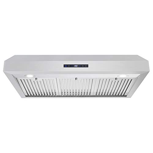شفاط المطبخ COSMO UMC36 36 بوصة تحت الخزانة من الفولاذ المقاوم للصدأ مع ضوء LED ، 380 CFM ، مرشح دائم ، 36 بوصة شفاط المطبخ COSMO UMC36 36 بوصة تحت الخزانة من الفولاذ المقاوم للصدأ مع ضوء LED ، 380 CFM ، مرشح دائم ، 36 بوصة