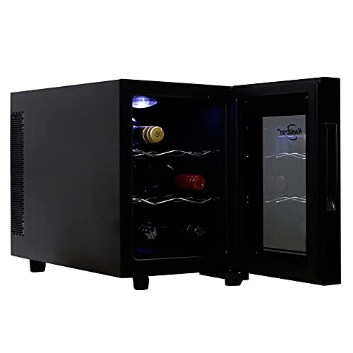مبرد نبيذ Koolatron Urban Series 6 ، ثلاجة نبيذ كهربائية حرارية ، 0.65 متر مكعب. قدم ثلاجة نبيذ قائمة بذاتها للمطبخ الصغير ، شقة ، شقة ، كوخ ، رف مبرد نبيذ Koolatron Urban Series 6 ، ثلاجة نبيذ كهربائية حرارية ، 0.65 متر مكعب. قدم ثلاجة نبيذ قائمة بذاتها للمطبخ الصغير ، شقة ، شقة ، كوخ ، رف