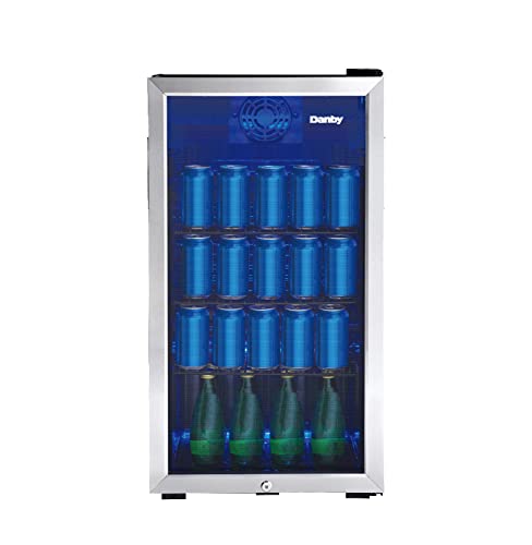 Danby DBC117A1BSSDB-6117 مركز للمشروبات ، 3.1 قدم مكعب ثلاجة مشروبات قائمة بذاتها للطابق السفلي وتناول الطعام وثلاجة بار غرفة المعيشة مثالية للبيرة والبوب والمياه والأسود / الرمادي Danby DBC117A1BSSDB-6117 مركز للمشروبات ، 3.1 قدم مكعب ثلاجة مشروبات قائمة بذاتها للطابق السفلي وتناول الطعام وثلاجة بار غرفة المعيشة مثالية للبيرة والبوب والمياه والأسود / الرمادي