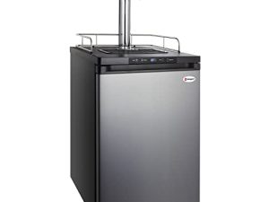 Kegco Kegerator ، صنبور مزدوج ، ستانلس ستيل