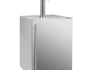 ICEJUNGLE Beer Tap Kegerator ، Kegerators موزع البيرة المشروبات ومبرد البيرة وموزع المياه 5 جالون ، برميل بالحجم الكامل ، 1/4 برميل ، 1/6 برميل