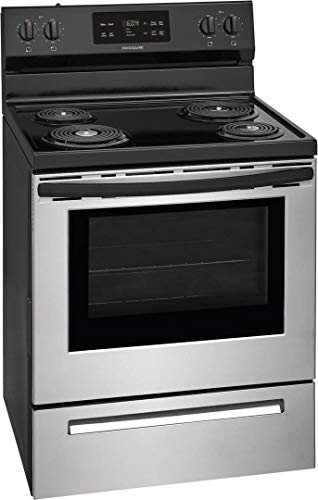 Frigidaire FFEF3016VS نطاق كهربائي قائم بذاته 30 بوصة بسعة 5.3 قدم مكعب للإغلاق التلقائي مؤقت المطبخ الإلكتروني بلمسة واحدة تأخير التنظيف الذاتي للإضاءة الداخلية النظيفة من الفولاذ المقاوم للصدأ Frigidaire FFEF3016VS نطاق كهربائي قائم بذاته 30 بوصة بسعة 5.3 قدم مكعب للإغلاق التلقائي مؤقت المطبخ الإلكتروني بلمسة واحدة تأخير التنظيف الذاتي للإضاءة الداخلية النظيفة من الفولاذ المقاوم للصدأ