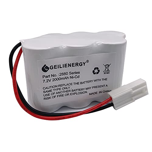 بطارية GEILIENERGY 7.2V متوافقة مع Bissell 2880 Series & Vacuum Models 2880، 2880A، 2880B، 2880C، 2880D، 2880K، 2880Q، 2880T، 2880W، 28801، 28802، 28806 بطارية GEILIENERGY 7.2V متوافقة مع Bissell 2880 Series & Vacuum Models 2880، 2880A، 2880B، 2880C، 2880D، 2880K، 2880Q، 2880T، 2880W، 28801، 28802، 28806