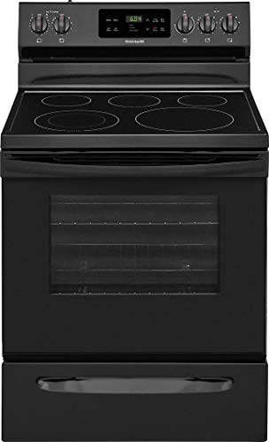 Frigidaire FFEF3054TB 30 بوصة مجموعة قائمة بذاتها كهربائية مع 5 عناصر ، سطح أملس ، 5.3 متر مكعب. قدم. سعة الفرن الأساسية ، باللون الأسود Frigidaire FFEF3054TB 30 بوصة مجموعة قائمة بذاتها كهربائية مع 5 عناصر ، سطح أملس ، 5.3 متر مكعب. قدم. سعة الفرن الأساسية ، باللون الأسود