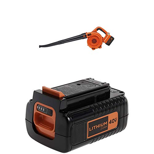 مكنسة لاسلكية BLACK + DECKER 40V MAX مع بطارية إضافية ، 2.0-Ah (LSW36 & LBX2040) مكنسة لاسلكية BLACK + DECKER 40V MAX مع بطارية إضافية ، 2.0-Ah (LSW36 & LBX2040)
