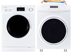 شركات خط الاستواء 110 فولت. مركز الغسيل 1.6 cf Washer + Vented 3.5 cf Sensor / Refresh Dry