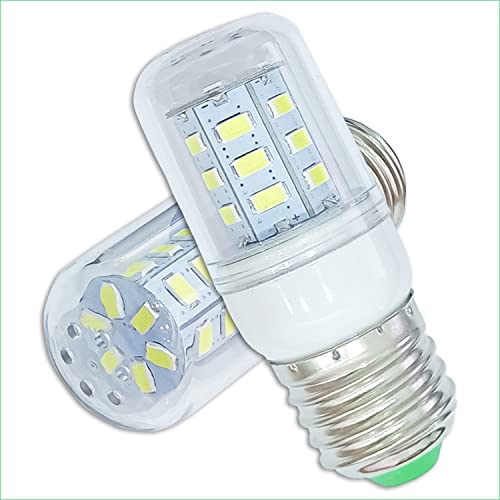 5304511738 لمبة إضاءة LED للثلاجة 3.5 واط ضوء أبيض E27 لمبة إضاءة LED بديلة متوافقة مع Frigidaire و Kenmore و Electrolux PS12364857 AP6278388 لـ 85 فولت إلى 265 فولت (عبوتان) 5304511738 لمبة إضاءة LED للثلاجة 3.5 واط ضوء أبيض E27 لمبة إضاءة LED بديلة متوافقة مع Frigidaire و Kenmore و Electrolux PS12364857 AP6278388 لـ 85 فولت إلى 265 فولت (عبوتان)