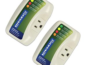 واقي التيار الكهربائي للثلاجة Refrigmatic WS-36300 - حتى 27 متر مكعب. قدم (2 حزمة)