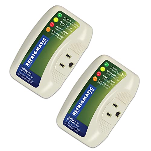 واقي التيار الكهربائي للثلاجة Refrigmatic WS-36300 - حتى 27 متر مكعب. قدم (2 حزمة) واقي التيار الكهربائي للثلاجة Refrigmatic WS-36300 - حتى 27 متر مكعب. قدم (2 حزمة)