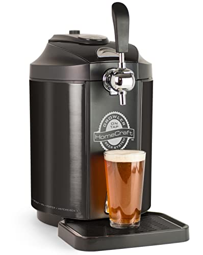 Homecraft الأسود المقاوم للصدأ سهل الاستغناء نظام تبريد البيرة Kegerator ، يتضمن الهادر القابل لإعادة الاستخدام وخراطيش CO2 وصينية تقطير قابلة للإزالة ومجموعة تنظيف ، طازجة لمدة 30 يومًا Homecraft الأسود المقاوم للصدأ سهل الاستغناء نظام تبريد البيرة Kegerator ، يتضمن الهادر القابل لإعادة الاستخدام وخراطيش CO2 وصينية تقطير قابلة للإزالة ومجموعة تنظيف ، طازجة لمدة 30 يومًا
