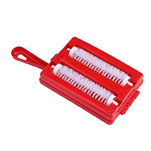 فرشاة Froiny Carpet Debris Brush ، فرشاة تنظيف السجاد ذات الأسطوانة المزدوجة المحمولة باليد ، ومجمع فرشاة تنظيف الأوساخ بألوان عشوائية ، مقاس واحد فرشاة Froiny Carpet Debris Brush ، فرشاة تنظيف السجاد ذات الأسطوانة المزدوجة المحمولة باليد ، ومجمع فرشاة تنظيف الأوساخ بألوان عشوائية ، مقاس واحد