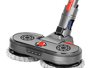 ملحق رأس الممسحة الكهربائية FUNTECK مع LED للمكانس الكهربائية Dyson V7 V8 V10 V11 V15