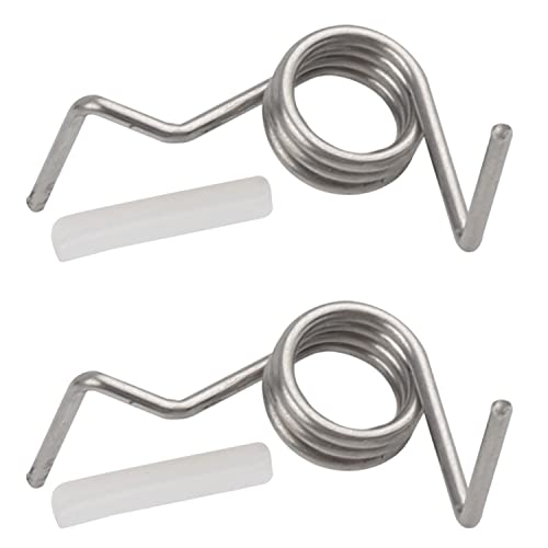 DA81-01345B & DA81-01346A مجموعة دبوس باب الثلاجة بأكمام بيضاء وزنبركي - متوافق مع ثلاجات Samsung - يستبدل: DA61-07471A DA81-01345A AP4162150 DA81-01345B & DA81-01346A مجموعة دبوس باب الثلاجة بأكمام بيضاء وزنبركي - متوافق مع ثلاجات Samsung - يستبدل: DA61-07471A DA81-01345A AP4162150