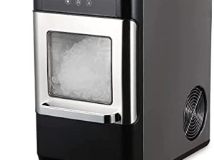 Northair Countertop Nugget Ice Maker 44lbs في اليوم مع مغرفة ثلج
