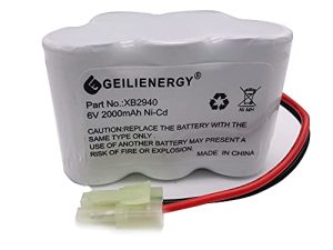 بطارية GEILIENERGY 6V متوافقة مع Shark XB2940 V2940 V1940 V2940C مكنسة كهربائية للأرضيات والسجاد XB2940 V2940 V1940