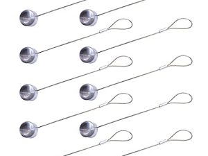 شركة FD Supply Co أغطية نفخ معدنية لأنسول R102 وأنظمة بيرانها لإخماد فتحات تهوية المطبخ الصناعية - فوهات إخماد الحريق - مجموعة أغطية شحوم كبيرة (10 أغطية)