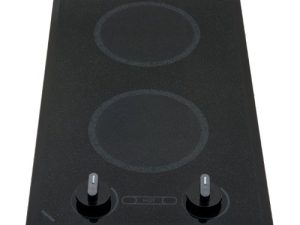 كينيون B41596 6-1 / 2-Inch Mediterranean 2-Burner Trimline Cooktop with Analog Control UL، 208-volt، Black
