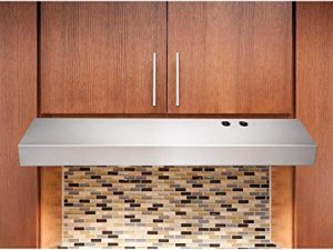 Frigidaire FHWC3025MS شفاط قابل للتحويل تحت الخزانة 30 بوصة مع 190 CFM ، سرعتان للمروحة ، من الفولاذ المقاوم للصدأ
