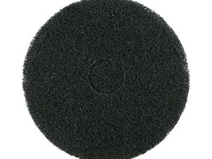 Mercer Industries 45015B - وسادات صيانة أرضية سوداء مقاس 15 بوصة (عبوة من 5 قطع)